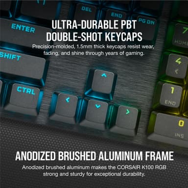 Corsair K100 RGB gamingtastatur