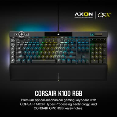 Corsair K100 RGB gamingtastatur