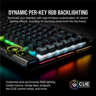 Corsair K100 RGB gamingtastatur