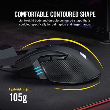 Corsair Ironclaw RGB gamingmus (sort)