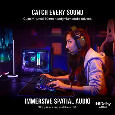 Corsair HS80 Wireless gaming headset