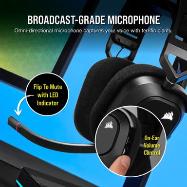 Corsair HS80 Wireless gaming headset
