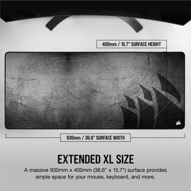 Corsair MM350 Pro musematte til gaming (XXL)