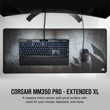 Corsair MM350 Pro musematte til gaming (XXL)