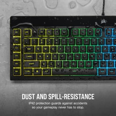 Corsair K55 RGB PRO gamingtastatur (nordisk oppsett)