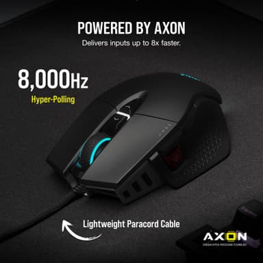 Corsair M65 RGB Ultra Tunable gamingmus (sort)