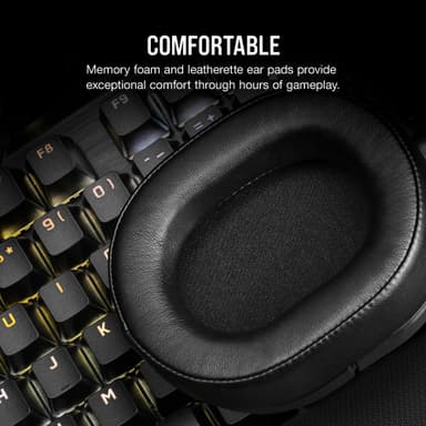 Corsair HS55 stereo gaming headset (sort)
