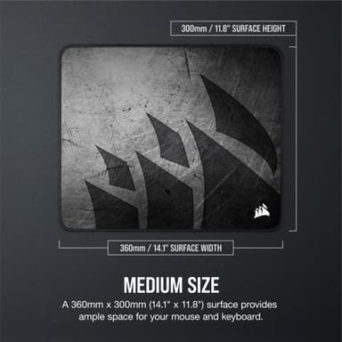 Corsair MM300 PRO musematte til gaming (M)