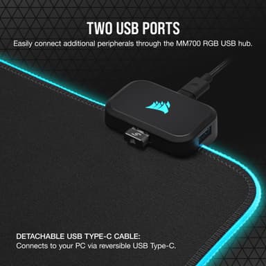 Corsair MM700 RGB musematte