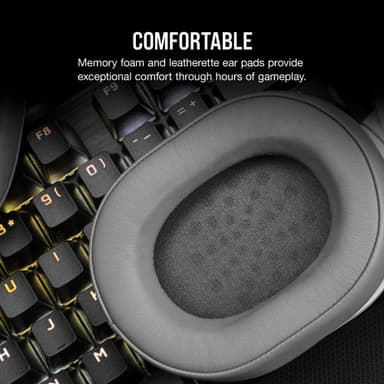 Corsair HS55 stereo gaming headset (hvit)