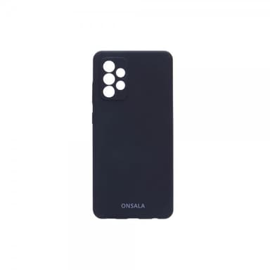 Onsala Samsung Galaxy A72 Deksel Silikon Svart
