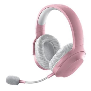 Razer Gaming Headset Barracuda X Innebygd mikrofon, Quartz Pink, Trådløst/Kablet, Støyreduksjon