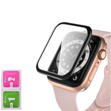 3D-skjermbeskytter for 40 mm Apple Watch Svart / Transparent