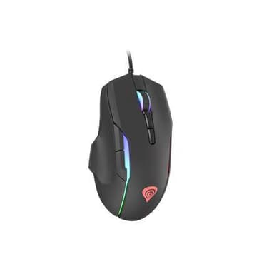 GENESIS Xenon 220 spillmus, 500 - 6400 DPI, kablet, svart