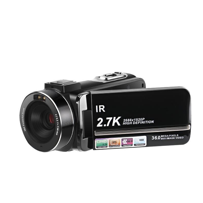 Videokamera 2,7K / 36MP / 16x zoom / IR nattsyn