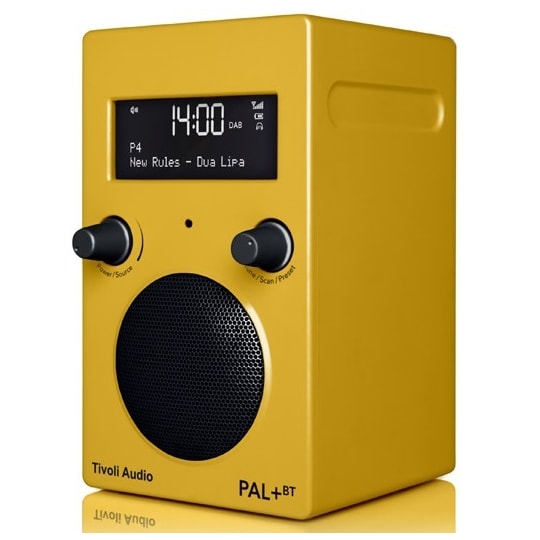 Tivoli Audio PAL+BT DAB+/Bluetooth, Gul