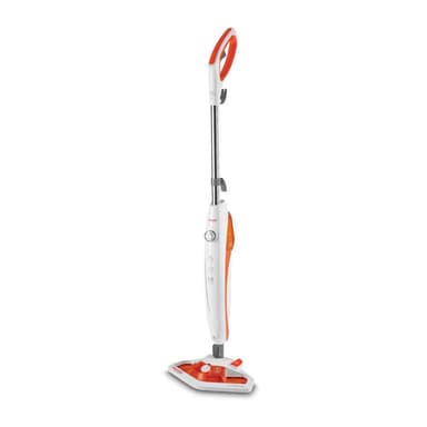 Polti Steam mopp PTEU0273 Vaporetto SV420 Power 1500 W, vanntank kapasitet 0,3 L, hvit/oransje