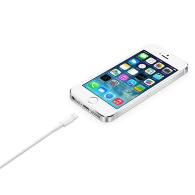 Apple Lightning - USB USB A, Lightning, 2 m, Hvit