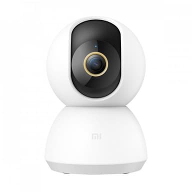 Xiaomi Mi 360 ° Home Security Camera 2K Fullkryptert dataoverføring  AES-128-kryptering via skyen  , H.265, Micro SD, Max. 32 GB, 110 °, Veggfeste