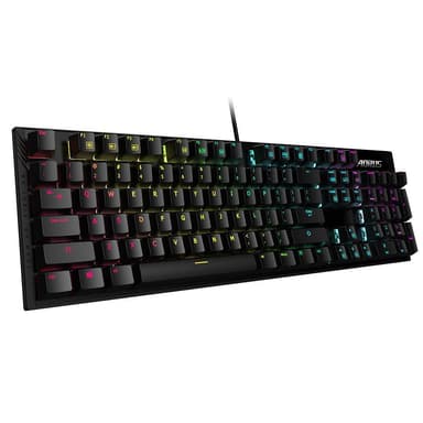 Gigabyte AORUS K1, mekanisk, RGB LED -lys, engelsk, svart, kablet