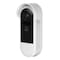 SMART H WiFi Doorbell camera IP65 weather proof white/silver