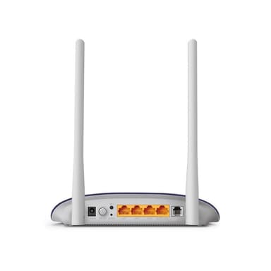 TP-LINK trådløs N VDSL/ADSL-modemruter TD-W9960 802.11n, 300 Mbit/s, 10/100 Mbit/s, Ethernet LAN (RJ-45) porter 4, MU-MiMO No, Antenneantall 2