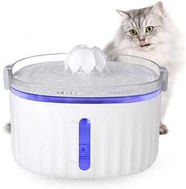 INF Vannfontene for katter 1,9 liter ABS Hvit