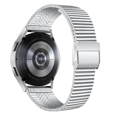 Samsung Smartwatch armbånd 20 mm rustfritt stål Sølv