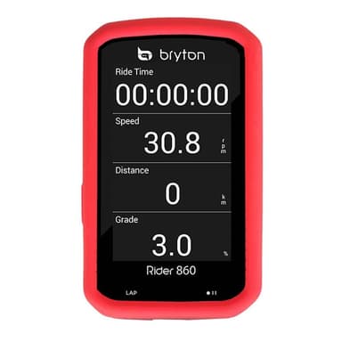 Silikon deksel Bryton Rider 860 T - Rød