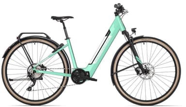 Rock Machine Crossride INT e425 Lady Touring Mint/White, Elsykkel
