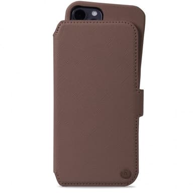 holdit iPhone 12/iPhone 12 Pro Etui Wallet Case Magnet Stockholm Dark Brown