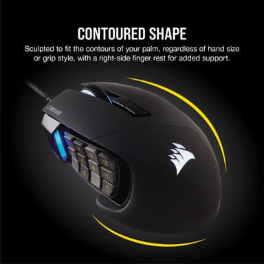Corsair Scimitar Elite RGB gamingmus