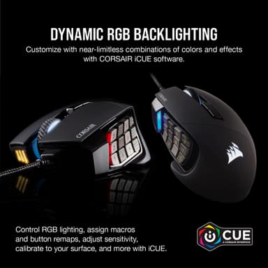 Corsair Scimitar Elite RGB gamingmus