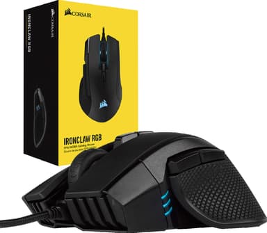Corsair Ironclaw RGB gamingmus (sort)