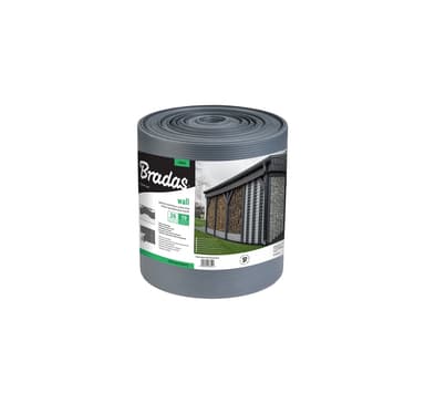 Hagegjerde skjermlist SOLID 19cm x 26m, 1200g/m² grå