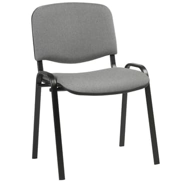 Gjestestol ISO grå/svart