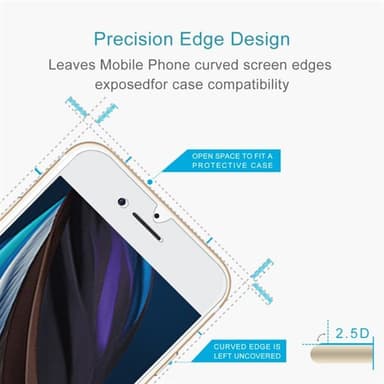 Temperert skjermbeskyttelse til iPhone SE 2020