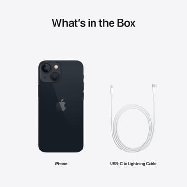 iPhone 13 mini – 5G smarttelefon 128GB Midnatt