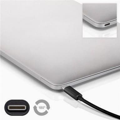 Goobay USB-C 3.1 generasjon 1 kabel 66509 3 m, svart