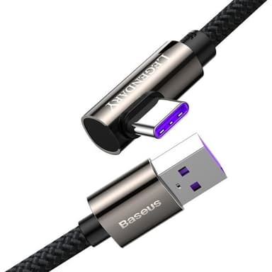 Baseus Legend USB - USB-C 66W 1m Sort