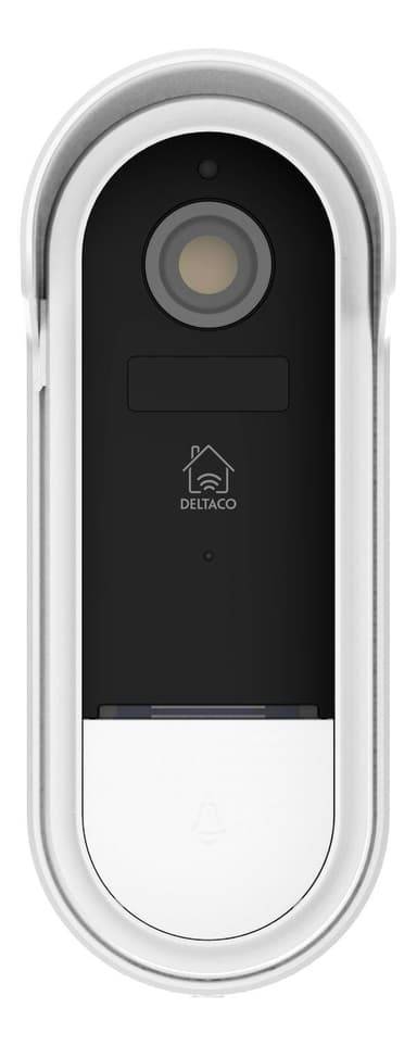 SMART H WiFi Doorbell camera IP65 weather proof white/silver