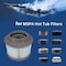 INF Filter for MSPA oppblåsbare bassenger FD2089 4-pakning