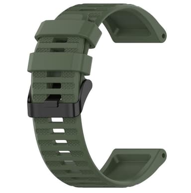 Klokkereim for Garmin Fenix / Approach / Forerunner Green Silicone