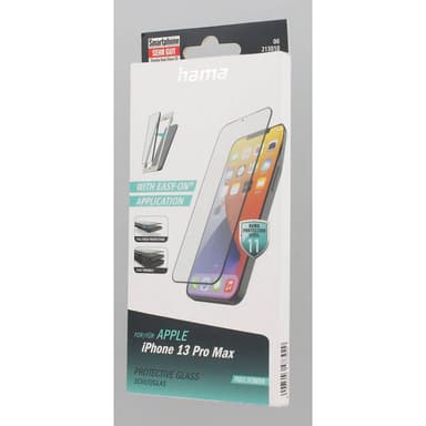 HAMA Herdet Glass Full Cover iPhone 13 Pro Max