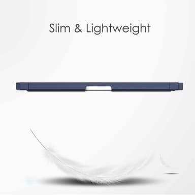 Veske med pennelomme kompatibel med iPad Mini 6 Mørkeblå