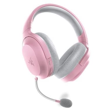 Razer Gaming Headset Barracuda X Innebygd mikrofon, Quartz Pink, Trådløst/Kablet, Støyreduksjon