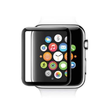 3D-skjermbeskytter for 40 mm Apple Watch Svart / Transparent