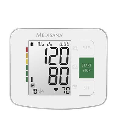 Medisana BU 512 White, Arm blodtrykksmåler