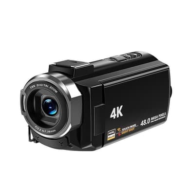 Videokamera 4K/48 megapiksler/16x zoom/nattsyn/fjernkontroll