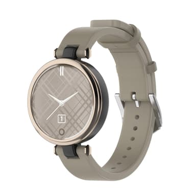 Garmin Lily armbånd skinn 3 deler Khaki